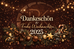 Weihnachtsbild mit Logo